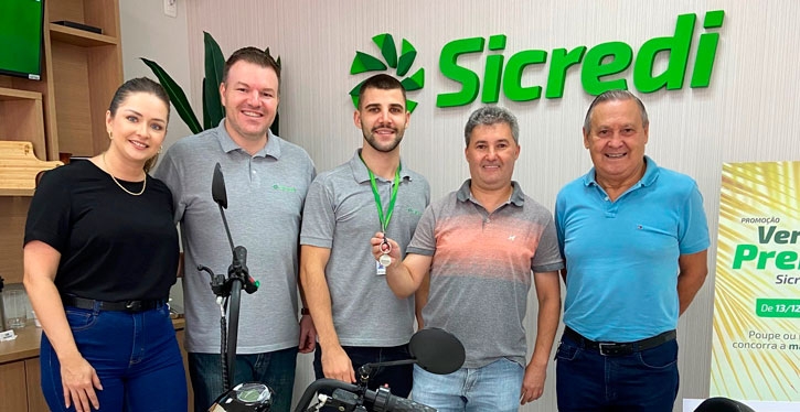 Conhecidos os cinco ganhadores do sorteio final da promoção Verão Premiado Sicredi