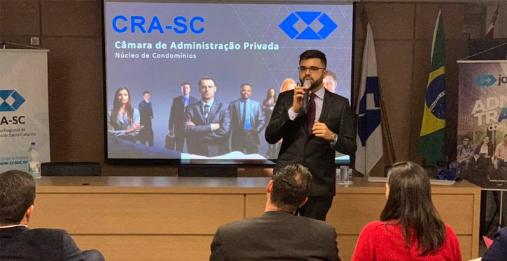 O próximo evento do Ciclo de Palestras será no dia 22 de agosto, tendo como foco novas tecnologias e aplicativos que auxiliam na gestão dos condomínios