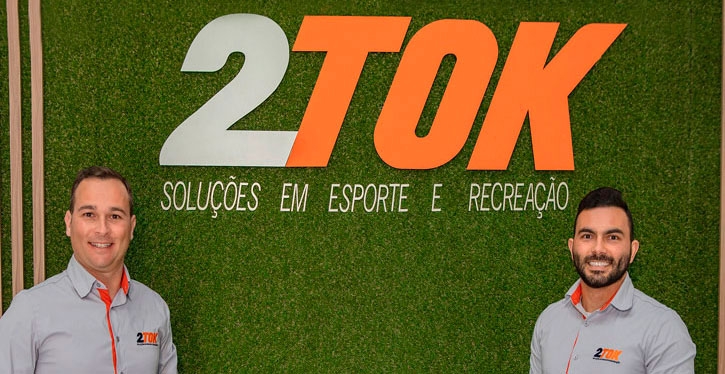 Rafael da Rosa  e André Maciel da 2TOK Soluções Criativas, empresa atua em todo o território nacional