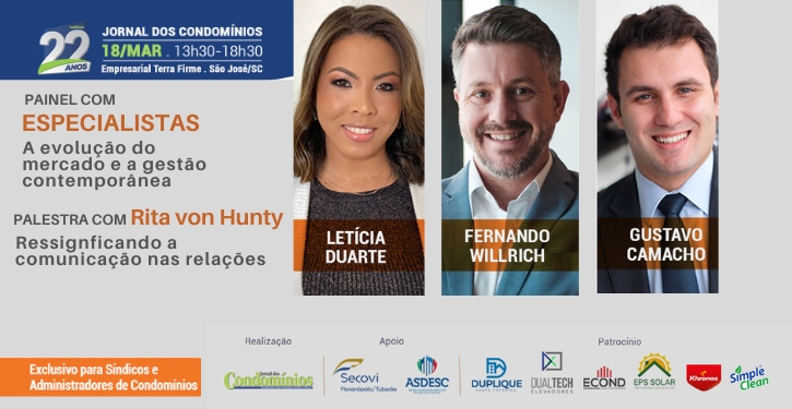 Evento reúne especialistas para discutir gestão contemporânea em edifícios