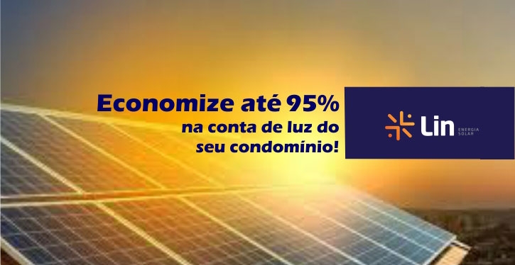 Economize até 95% na conta de luz do seu condomínio!