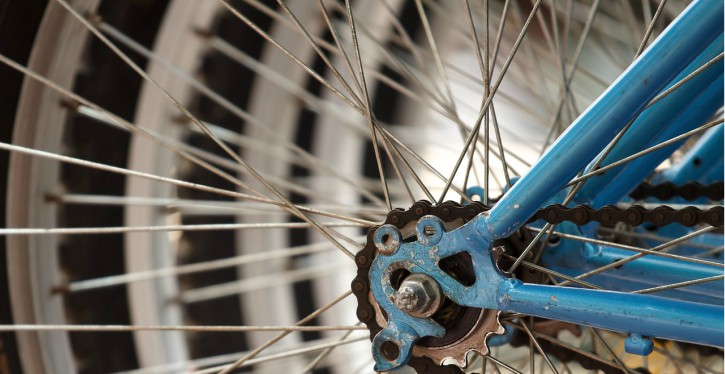 Sem espaço para as bicicletas