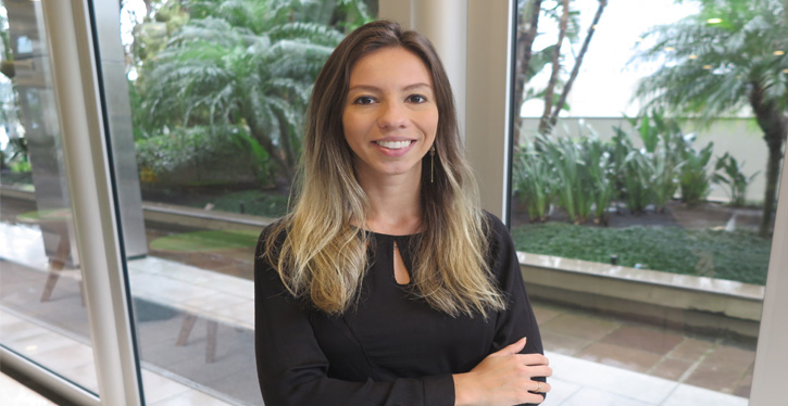 Lais Horstmann de Souza é Coordenadora de Produtos de Investimento do Banco Cooperativo Sicredi